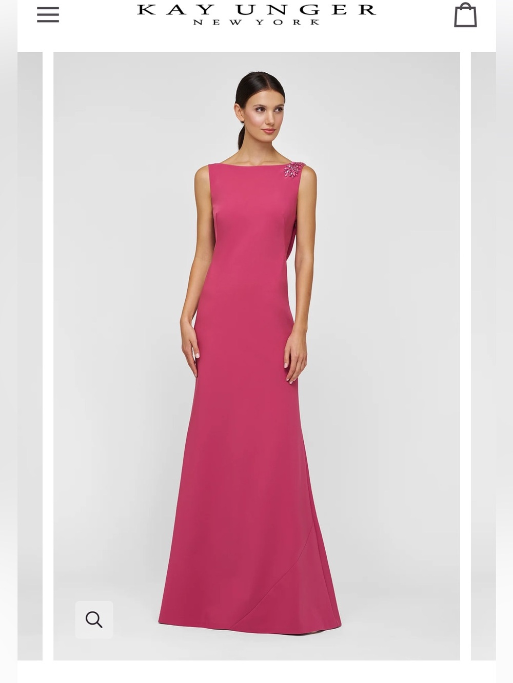 Kay Unger pippa gown